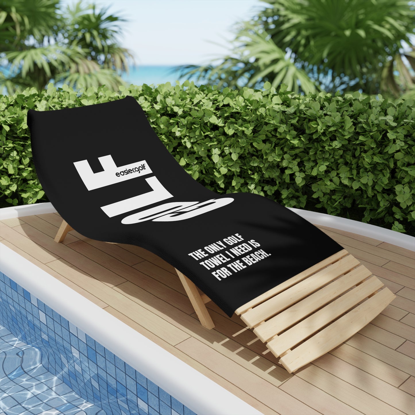 Golf Beach Towel