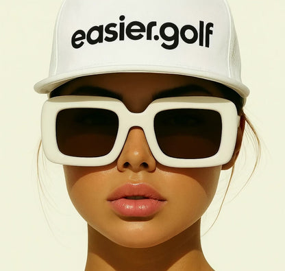 Unisex Trucker Cap - White