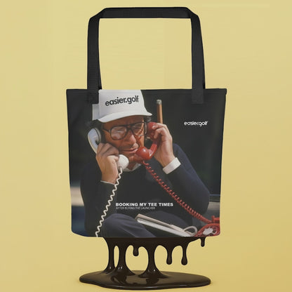 Tote bag - Book Tee Time