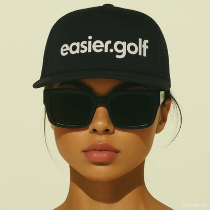 Unisex Trucker Cap - Black