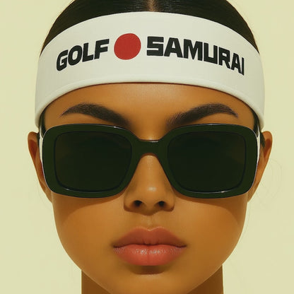 Golf Samurai Unisex Headband - White
